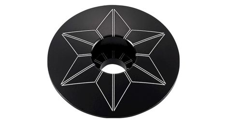 Capot jeu de direction supacaz star capz noir powder coated