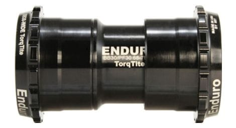 Boîtier de pédalier enduro bearings torqtite bb a/c ss-bb30-dub-black