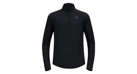Odlo zeroweight warm 2.0 1/2 zip uomo maglione da running nero