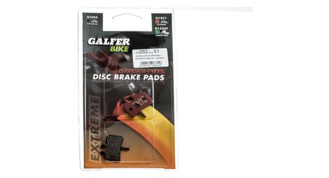 Galfer plaquettes hayes hfx-9/mag/mx-1/promax métallique advanced g1851