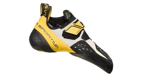 Chaussons d'escalade la sportiva solution jaune homme