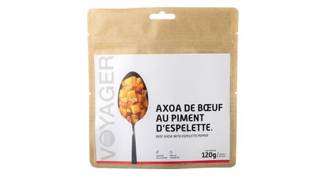 Comida liofilizada Voyager Ternera Axoa con Pimiento de Espelette 120g