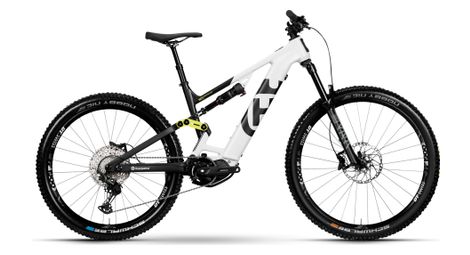 Vtt electrique tout suspendu husqvarna mountain cross mc3 shimano deore 12v 630 wh 29 27 5   blanc 2023