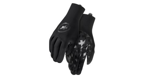 Assos gt rain guantes largos negro