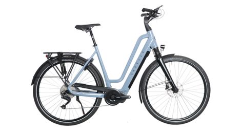 Velo De Ville Electrique Gazelle Chamonix T10 Hms Shimano Deore 10V 504 Wh 700 Mm Gris 2022 T 57Cm 170 185Cm Produit Reconditionne
