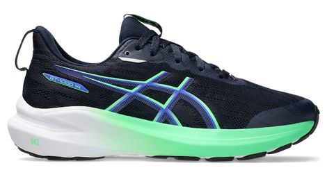 Asics GT-1000 14 GS Laufschuhe Schwarz/Blau/Grün Kinder