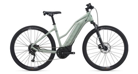 Vtc electrique femme liv rove e shimano alivio 9v 400 wh vert pastel