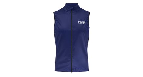Gilet de cyclisme essentiel pour femme - bleu marine