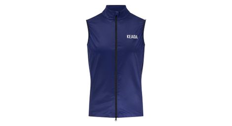 Gilet de Cyclisme Essentiel pour Femme - Bleu Marine