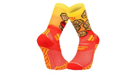 Chaussettes bv sport trail ultra nutrisocks tequila sunrise