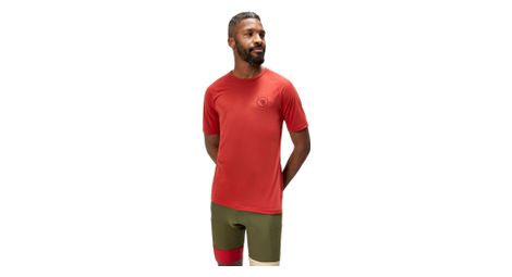 Camiseta técnica Endura Loop roja para hombre