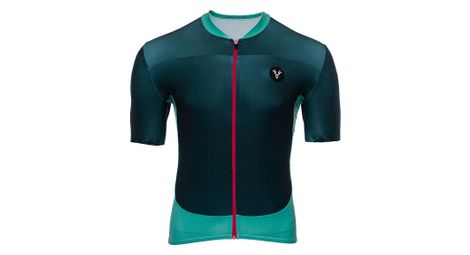 Maillot manches courtes lebram arpille bleu