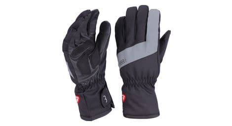Bbb subzero full fingers winter gloves negro / gris