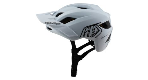 Troy lee designs flowline mips white/black mtb casco