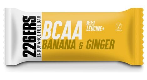 Barre énergétique 226ers endurance fuel bar bcaa banane & gingembre - 60g