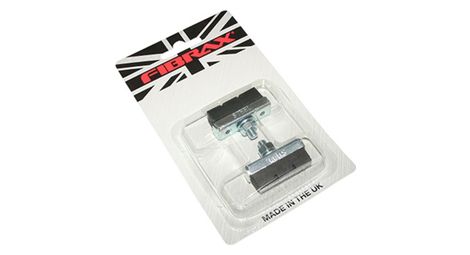 Porte patin frein city caliper symetric fibrax condition humide pour jante acier 40mm (1 paire sur carte)