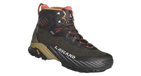 Kayland duke mid gore-tex wandelschoenen zwart/rood