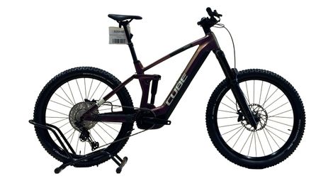 produit reconditionné . Cube Stereo Hybrid 160 HPC SLX 750 Shimano XT 2024 . VTT électrique . Cube . très bon état