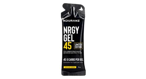 Gel énergétique NDuranz Nrgy Gel 45 Citron Sicilien