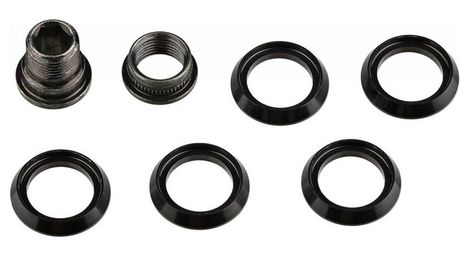 Kit de espaciadores y tapa de tornillos sram para cx1 / rival 22 / force 22