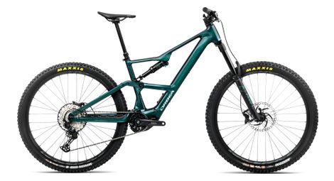 Vtt électrique tout-suspendu orbea rise lt h20 12v 630 wh shimano 85 nm 29 vert escape splash ice 2026