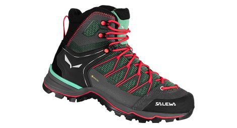 Salewa ws mtn trainer lite mid gtx calzado de senderismo para mujer verde