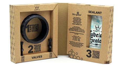 Kit di conversione tubeless peaty's xc / urban da 25 mm