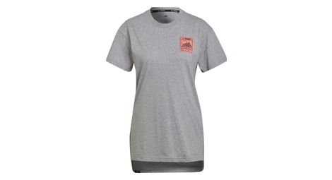 T shirt femme adidas terrex patch mountain graphic