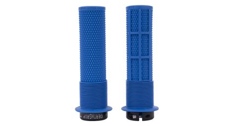 Paire de grips dmr deathgrip bleu royal