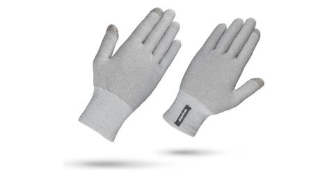 Long gloves gripgrab merino liner grey xs/s