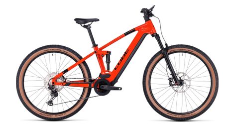 Cube stereo hybrid 120 race 750 electric full suspension mtb shimano deore/xt 12s 750 wh 29'' spark orange 2023 22 pollici / 185-197 cm