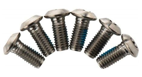 Kit de 6 vis de disque en titane trp ti rotor bolts t25