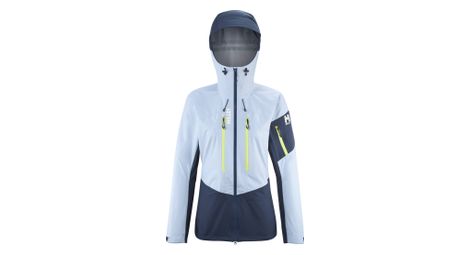 Millet m white 3l chaqueta impermeable azul para mujer