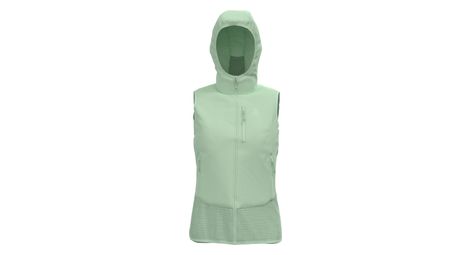 Veste hybride sans manches femme odlo ascent vert clair