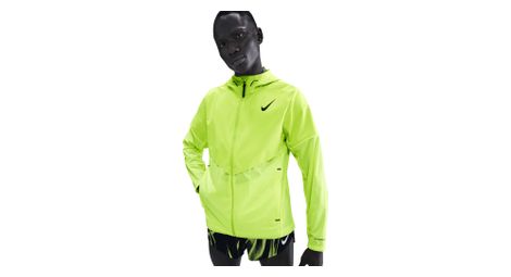 Veste imperméable nike aeroswift jaune homme