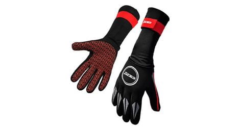 Gants de natation zone3 neoprene black red