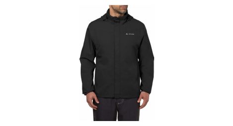 Veste imperméable vaude escape bike light noir