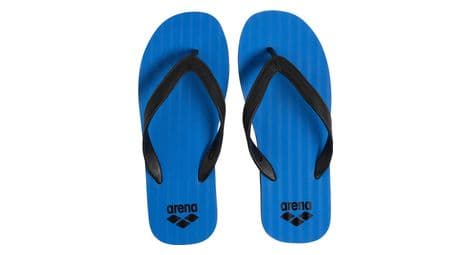 Tongs arena beach thong waves bleu/noir