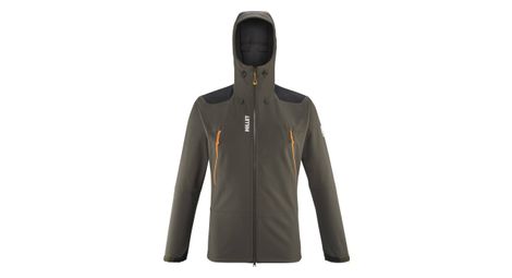 Softshelljacke millet k absolute shield grün