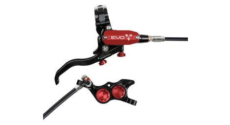 Frein arrière hope tech4 evo tr4 noir / rouge durite standard