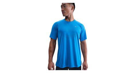 Maillot manches courtes nike stride bleu homme