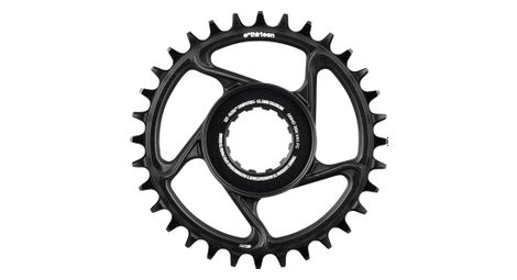 Plateau E-Thirteen eSpec Aluminium pour Trek E-Caliber 12V Noir