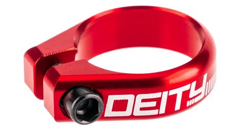 Collier de selle deity circuit aluminium rouge