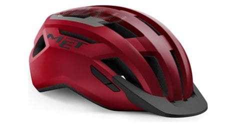 Casque gravel met allroad rouge noir mat