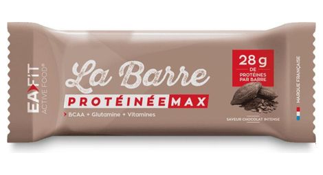Eafit la barre protéinée max - chocolat - unité