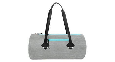 Sac de sport étanche 16l pvc gris turquoise zulupack