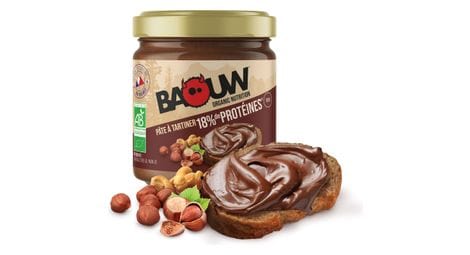 Pate a tartiner baouw proteinee bio noisettes cacao 200g