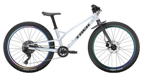 Vtt enfant rigide trek wahoo trail microshift advent 9v 24 blanc 2024