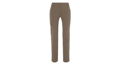 Pantalon de randonnée femme millet trekker iii beige