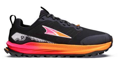 altra lone peak 9 women s trail running shoes black orange pink